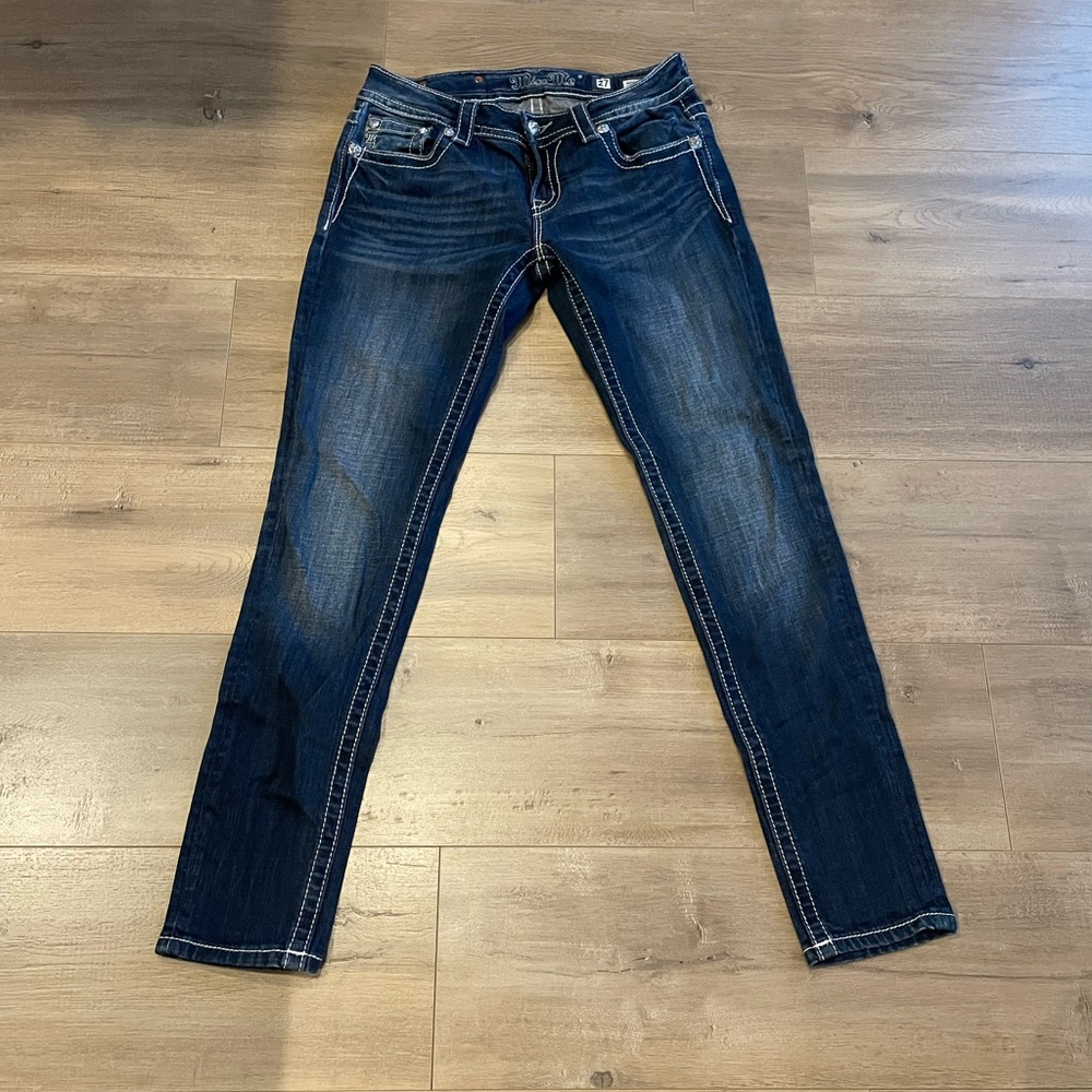 Miss Me skinny jeans.